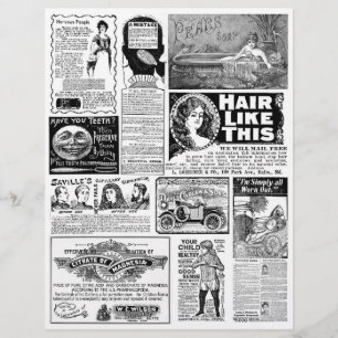 Echte (niet AI) Quack-krantenadvertenties