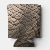 Echte olifantenhuid textuur, gerimpeld. blikjeskoeler (Achterkant)