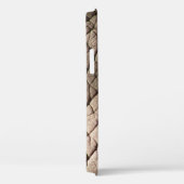 Echte olifantenhuid textuur, gerimpeld. Case-Mate iPhone case (Achterkant / Rechts)