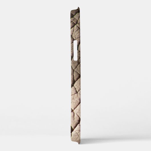 Echte olifantenhuid textuur, gerimpeld. Case-Mate iPhone case (Achterkant / Rechts)