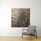 Echte olifantenhuid textuur, gerimpeld. wandkleed (In situ)