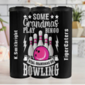 Echte oma's gaan bowlen Graphic Thermosbeker