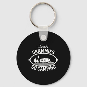 Echte Oma's Gaan Kamperen 5th Wheel Camper Rv Vaka Sleutelhanger