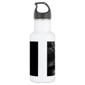 Echte Oude Greyscale Schedel Waterfles (Achterkant)