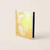 Echte oude hand afscheid folie kaarten (Voorkant)