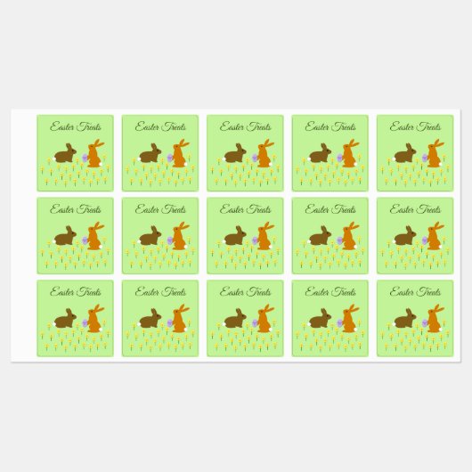 Echte paasbundels en deaffodis labels (Vel)