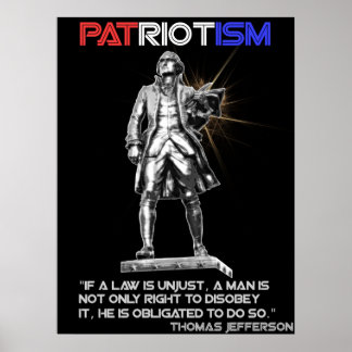 Echte patriottisme poster