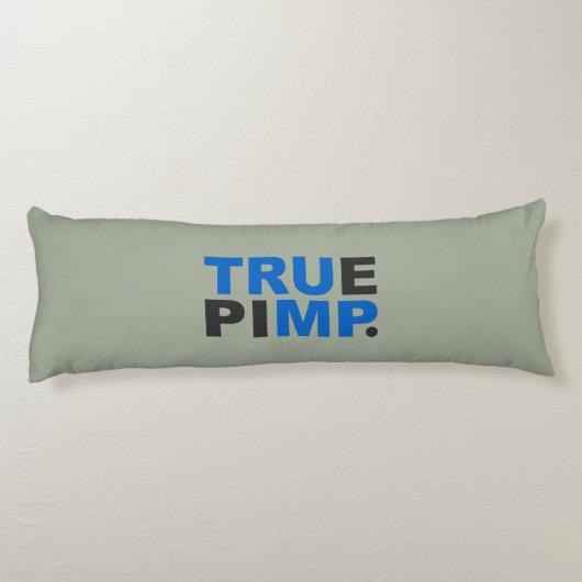 echte pimp lichaamskussen (Achterkant)