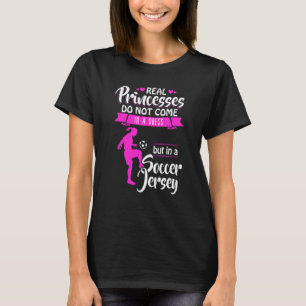 Echte prinsessen komen niet in een dress-sportmeis t-shirt