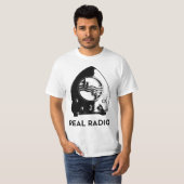 Echte radio t-shirt [Licht] (Voorkant volledig)