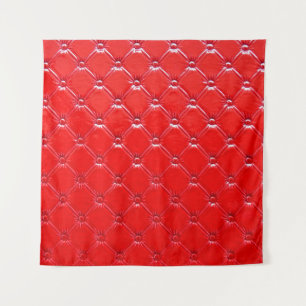 Echte rode lederbekleding. wandkleed