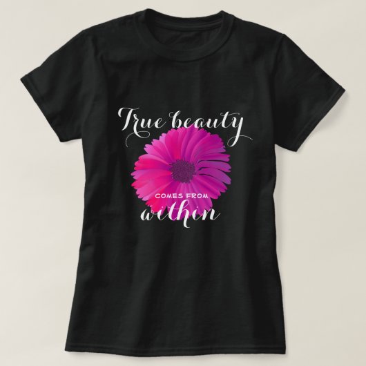 Echte schoonheid t-shirt (Design voorkant)