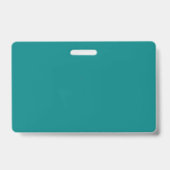 Echte Teal Badge (Achterkant)