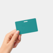 Echte Teal Badge (Handheld)