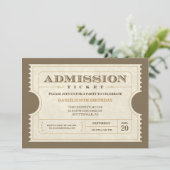 Echte toelatingstaarten kaart (Staand voorkant)