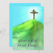 Echte troost Briefpapier Kaart (Voorkant / Achterkant)