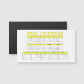 echte vaste kalender (Voorkant / Achterkant)