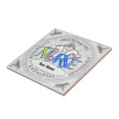 Echte verpleegkundige tegeltje (Zijkant)