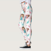 Echte vlinderkunst leggings (Links)