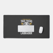 Echte vriend labrador hond bureaumat (Keyboard & Muis)