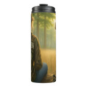 Echte vrouwen Draag Camo Thermosbeker (Voorkant)