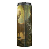 Echte vrouwen Draag Camo Thermosbeker (Achterkant)