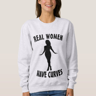 ECHTE VROUWEN HEBBEN RONDOMEN PLUS SIZE T-SHIRTS