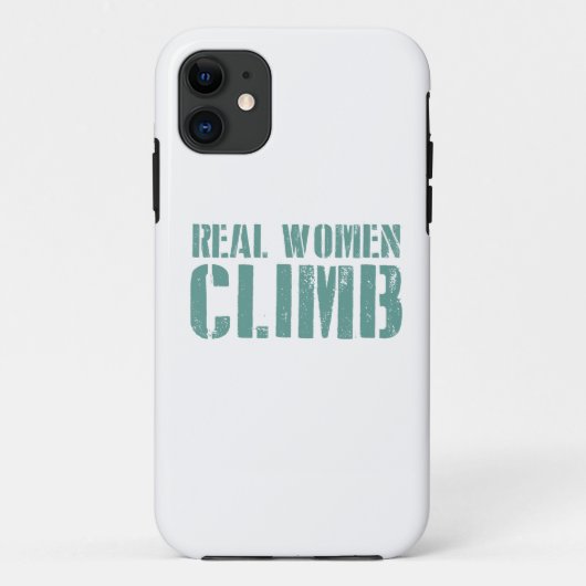 Echte vrouwen klimmen Case-Mate iPhone case (Achterkant)