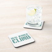 Echte vrouwen klimmen drankjes onderzetter (Rechterzijde)