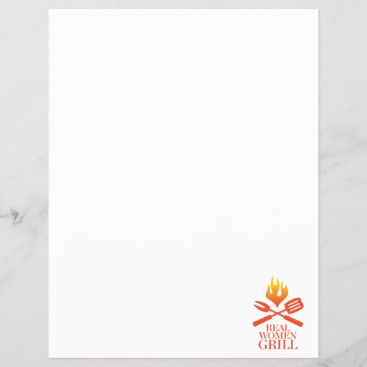 Echte Vrouwen Koken Flyer (Voorkant)