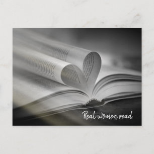 Echte vrouwen lezen Briefkaarten