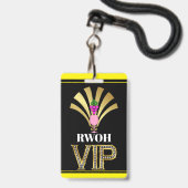 Echte vrouwen van... Lanyard Badge (Voorzijde met lanyard)