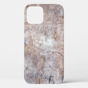 Echte washouten op het houten oppervlak iPhone 12 hoesje