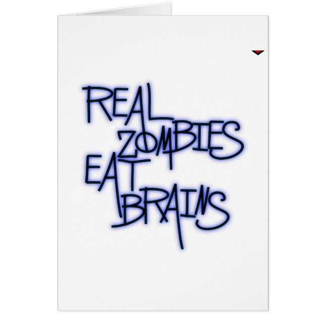 Echte Zombies eten breinen uit! (Voorkant)