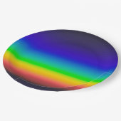 Echte zonne-energie papieren bordje (Gekanteld)