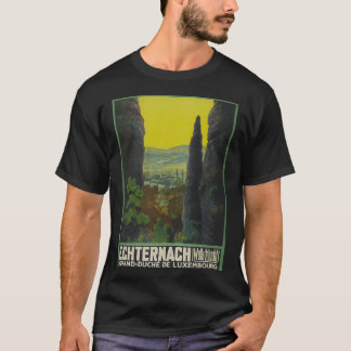 Echternach Vintage Reisposter T-shirt