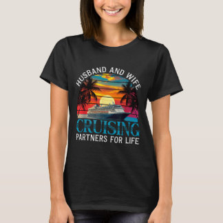 Echtgenoot Echtgenote Cruising Partners Leven T-shirt