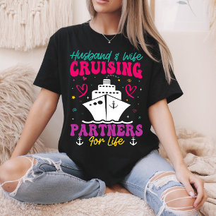 Echtgenoot En Echtgenote Cruise Partners Voor Het T-shirt
