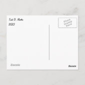 "Echtgenoot en vrouw" door: Todd D. Martin Briefkaart (Achterkant)