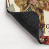 echtgenoot en vrouw met tuinbouwmiddelen muismat (Hoek)