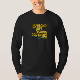 Echtgenoot en vrouw Vist partners voor het leven F T-shirt
