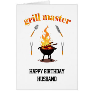 Echtgenoot Grill Master Verjaardag