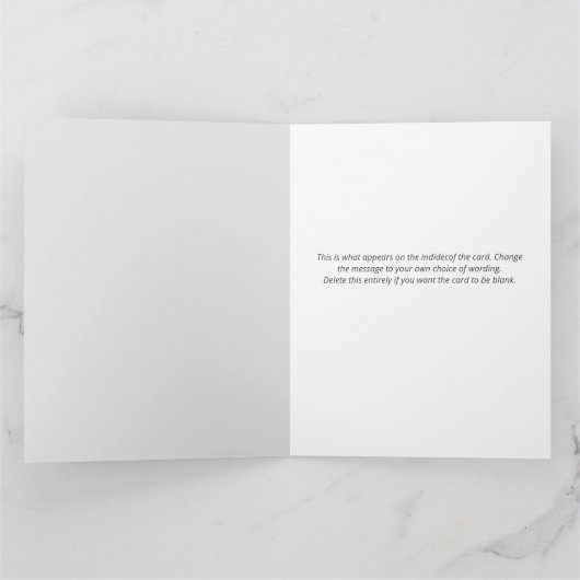 Echtgenoot houdt graag Cartoon in vorm Kaart (Binnen)