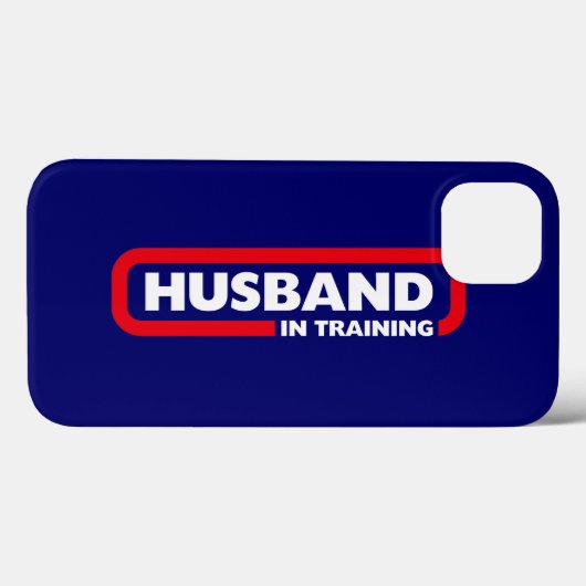 Echtgenoot in opleiding Case-Mate iPhone case (Achterkant (horizontaal))
