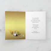 Echtgenoot Kerst Kaart - Sneeuwman in hart en nier (Binnen)