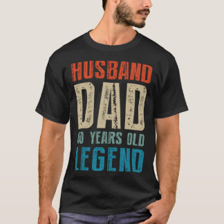 Echtgenoot Pap 60 Jaar Oud 60e Verjaardag 60 T-shirt