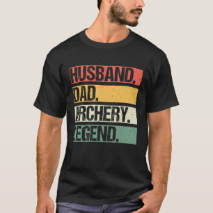 echtgenoot Papa Archery Legend Sportvaders T-shirt