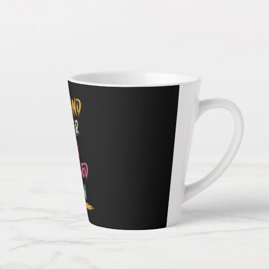 Echtgenoot, Vader, Koning, Gezegend Man | VADERDAG Latte Mok (Rechts)