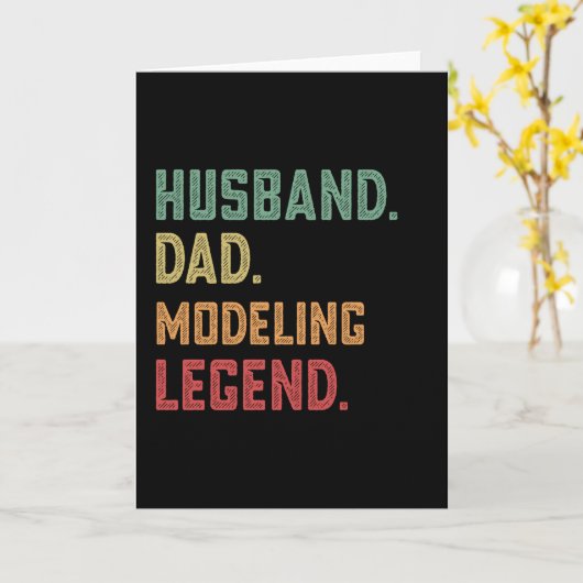 Echtgenoot Vader Modellering Legende Modelleren Kaart (Gele Bloem)