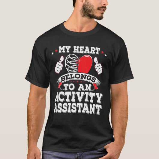 Echtgenoot van de activiteitsassistent Bf Gf Boyvr T-shirt (Voorkant)